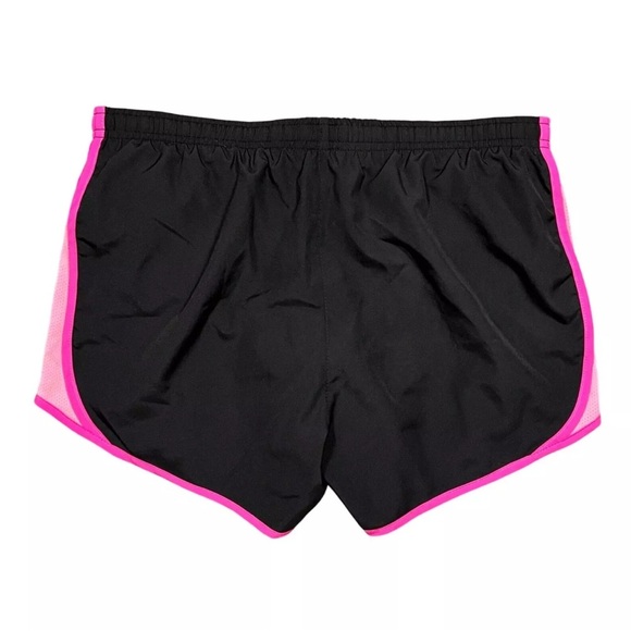 Nike Dri-Fit Black Pink Standard Fit 4" Running Shorts Womens Size Small - Picture 2 of 9